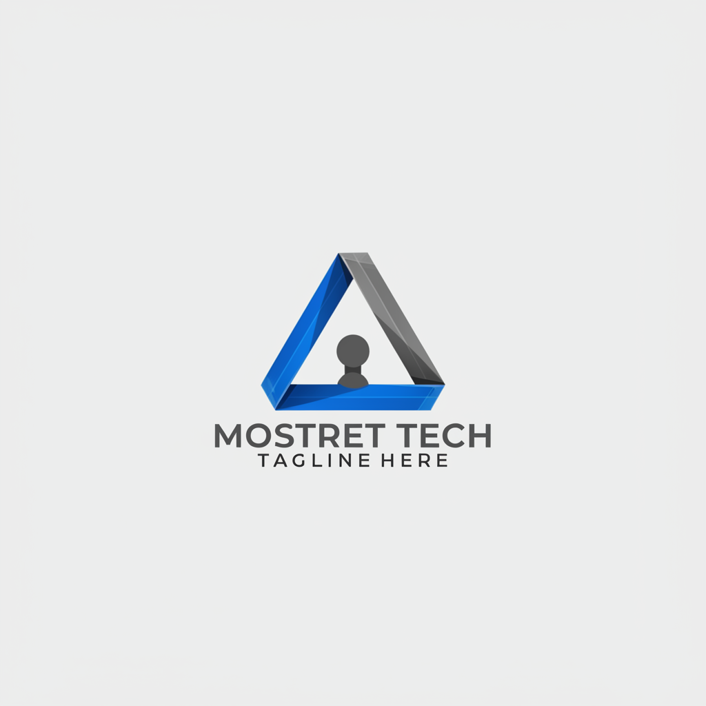 Logo design example - Modern tech company